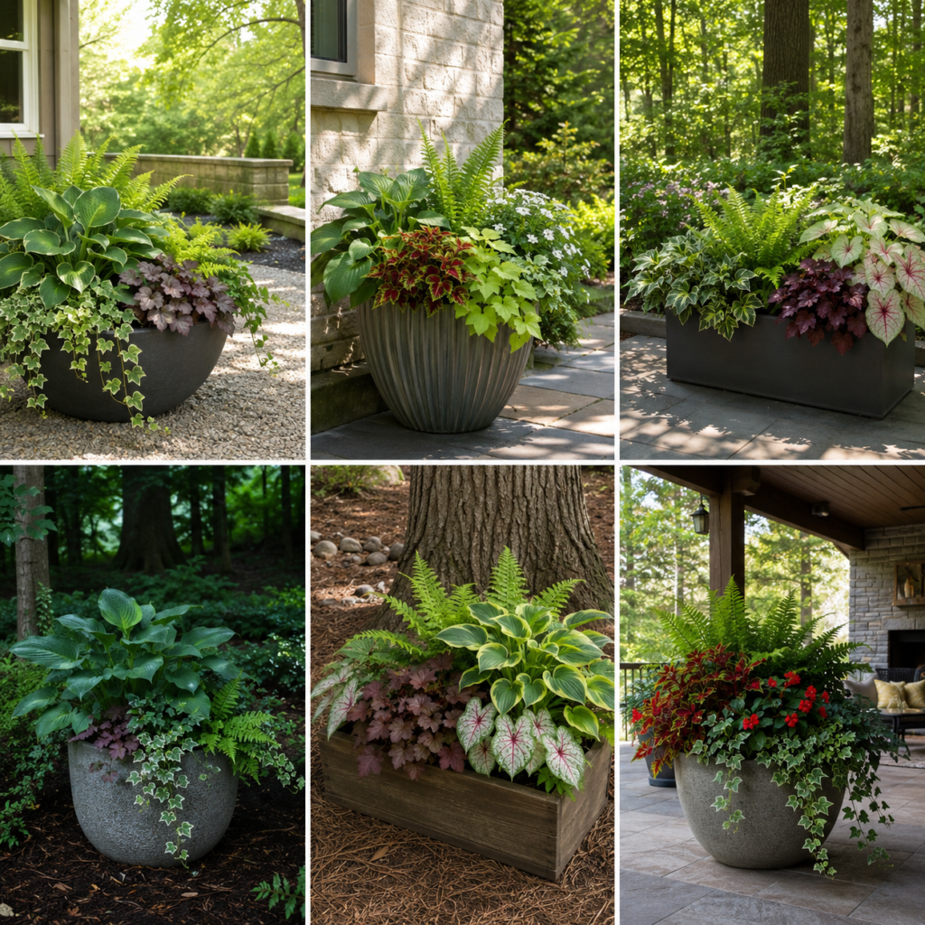 Shade Planter comparison.