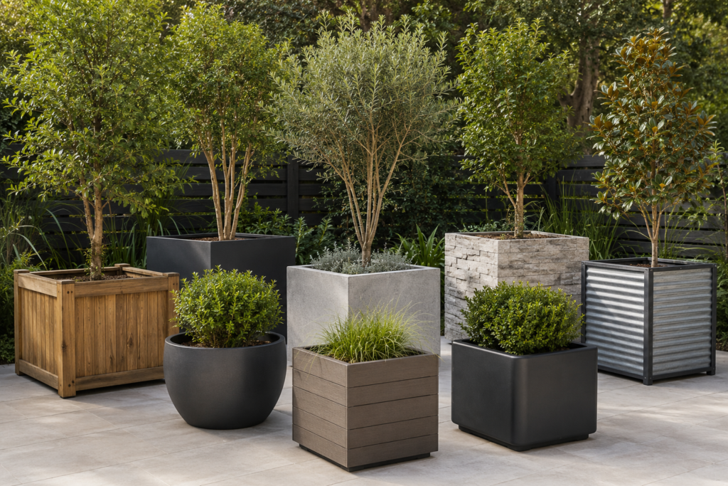 Planter materials.