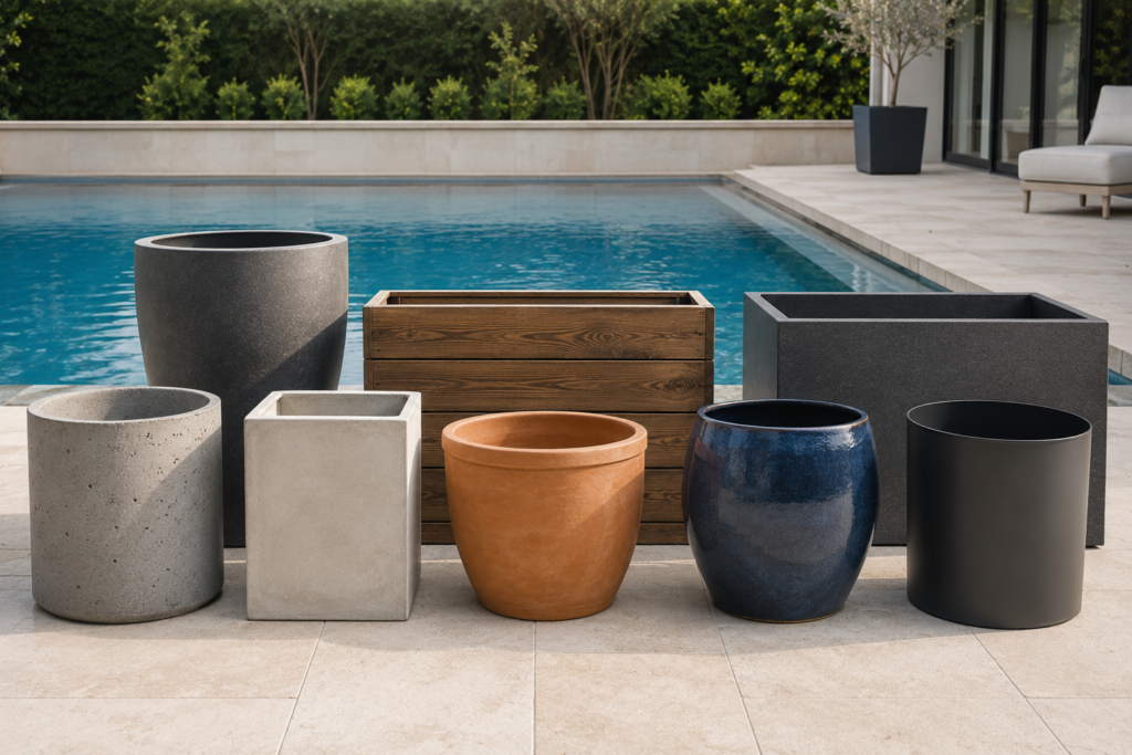Planter materials.