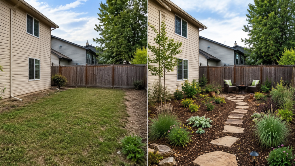 Xeriscape backyard ideas on a budget.