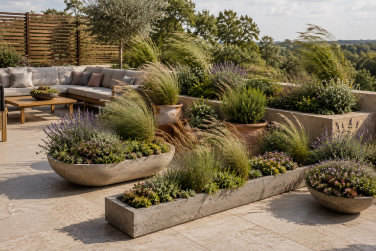 Planter Ideas for Windy Areas.