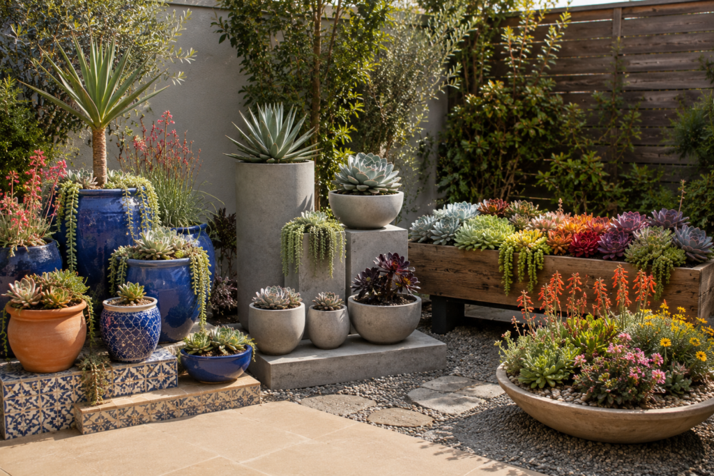 Unique Succulent Planter ideas.