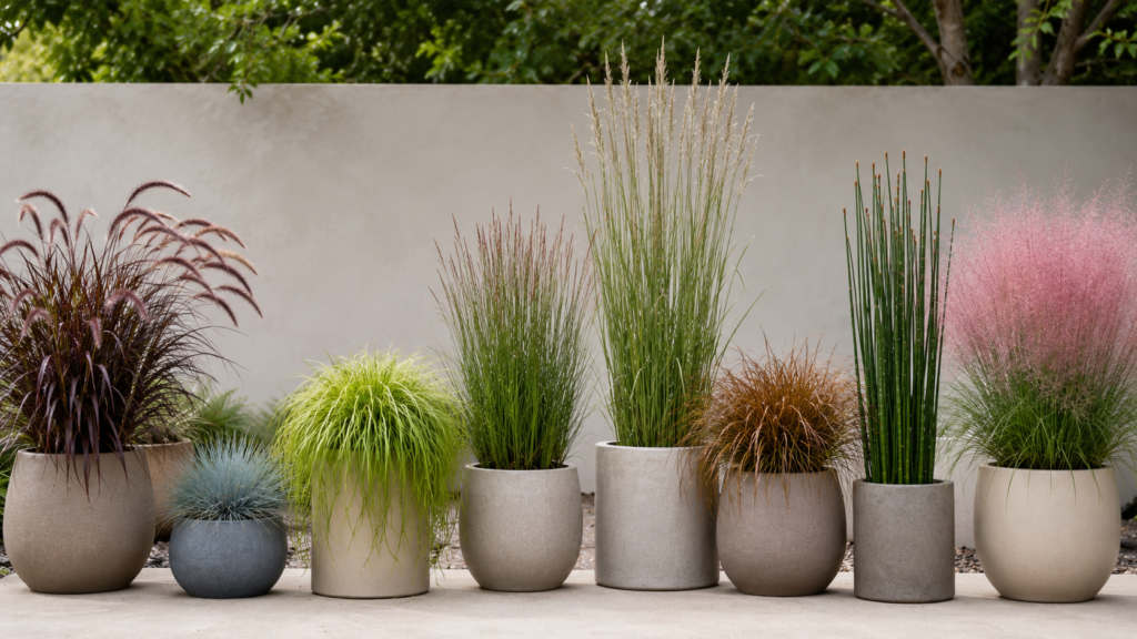 Best grasses for pots.Best ornamental grasses for pots on patio.