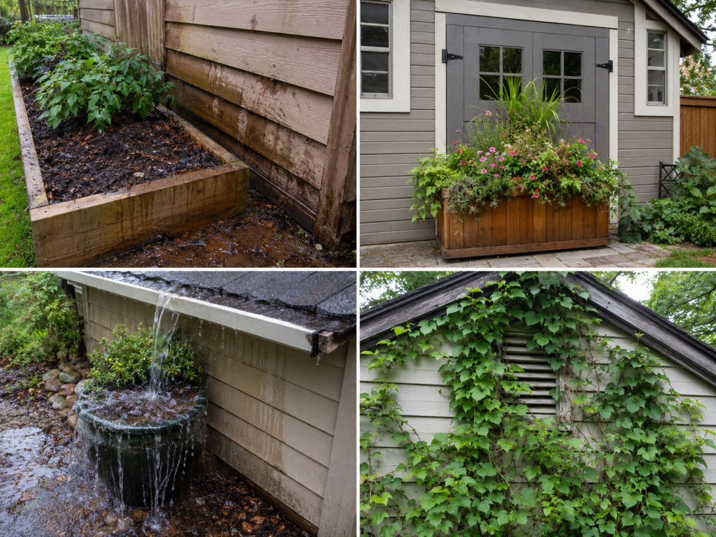 Shed planter mistakes.