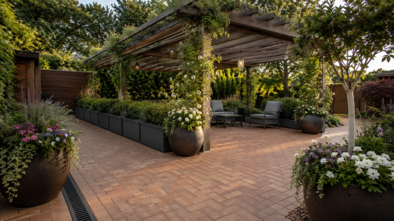 Pergola Planter Ideas.