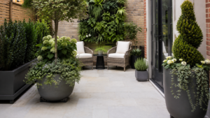 Courtyard Planter Ideas.
