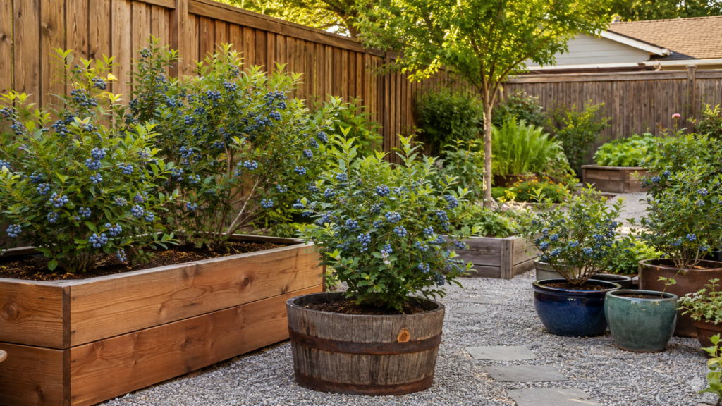 Blueberry Planter Ideas.