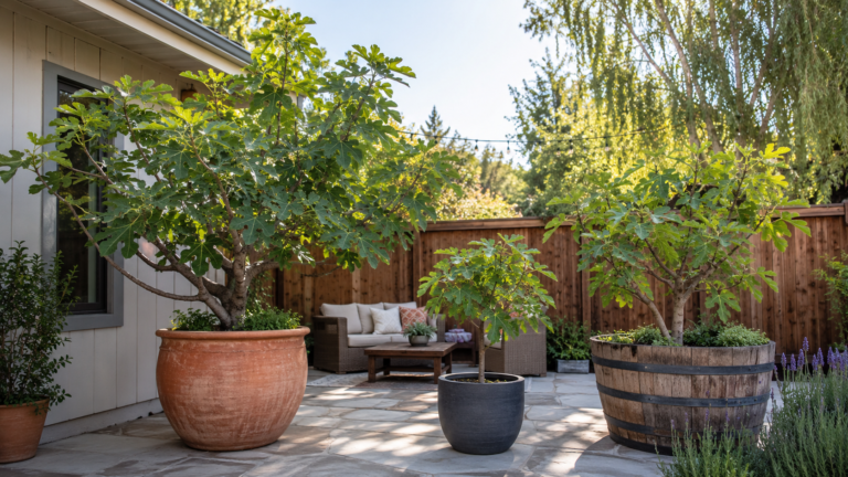 Fig Tree Planter Ideas