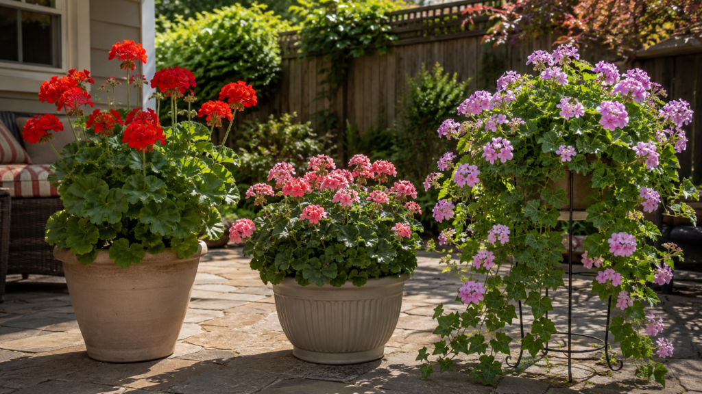 Geranium types