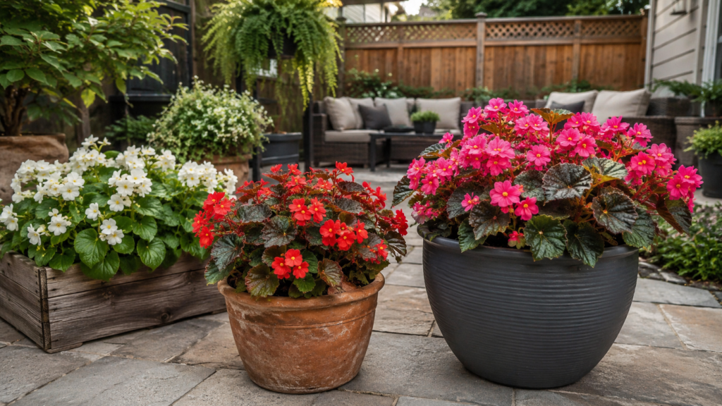 Begonia Planter Ideas