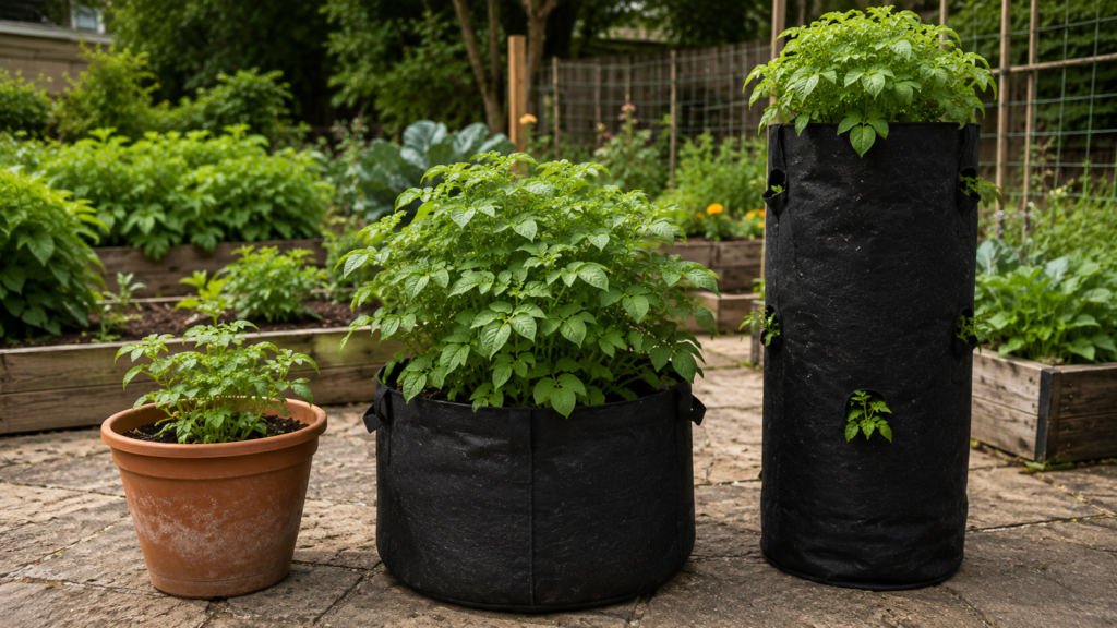 Potato planter sizes