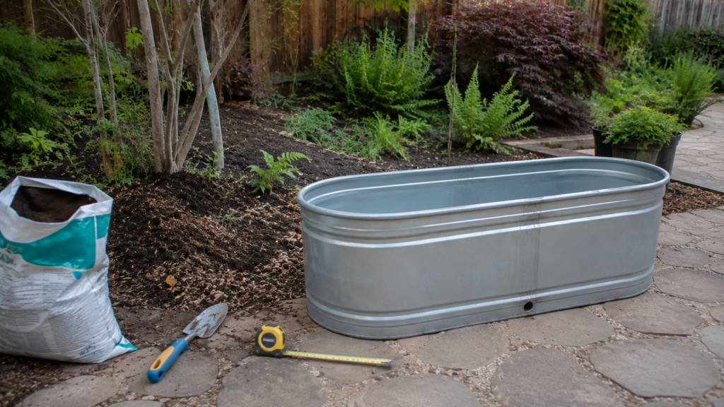 Trough setup
