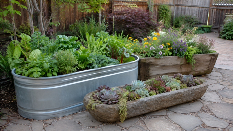 Trough Planter Ideas