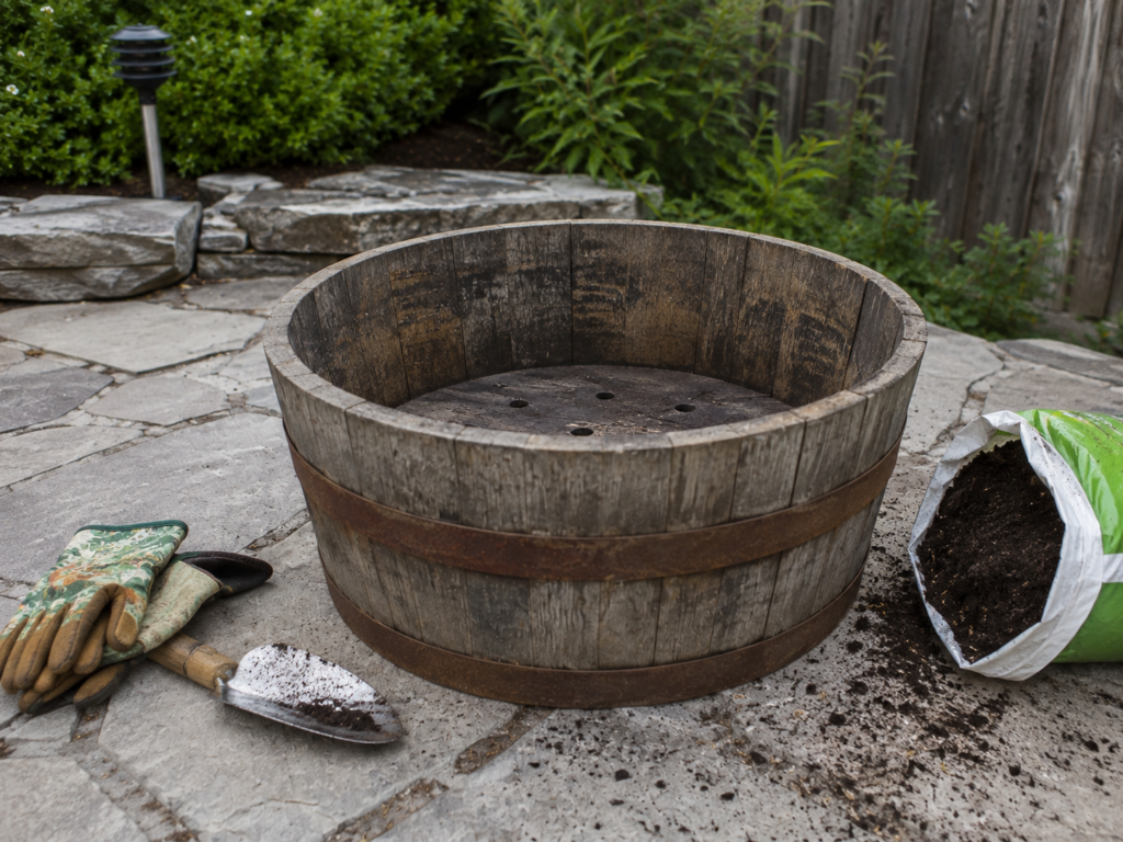 Barrel drainage