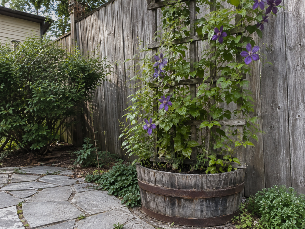 Trellis barrel 