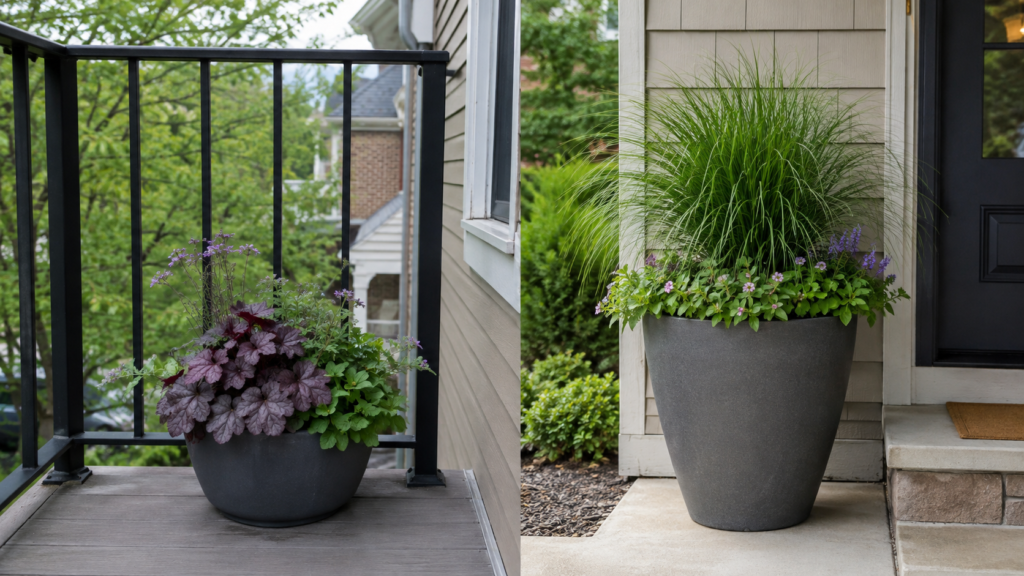 Perennial container sizes