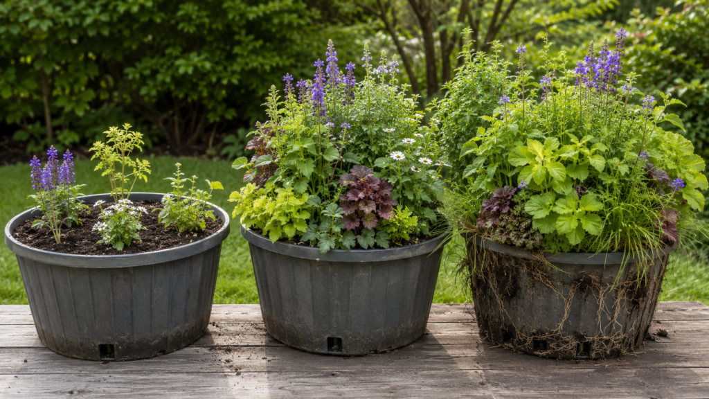 Perennial root space