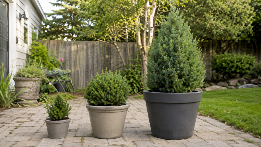 Planter sizes
