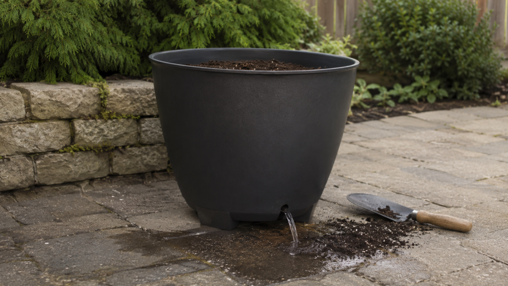 Planter drainage
