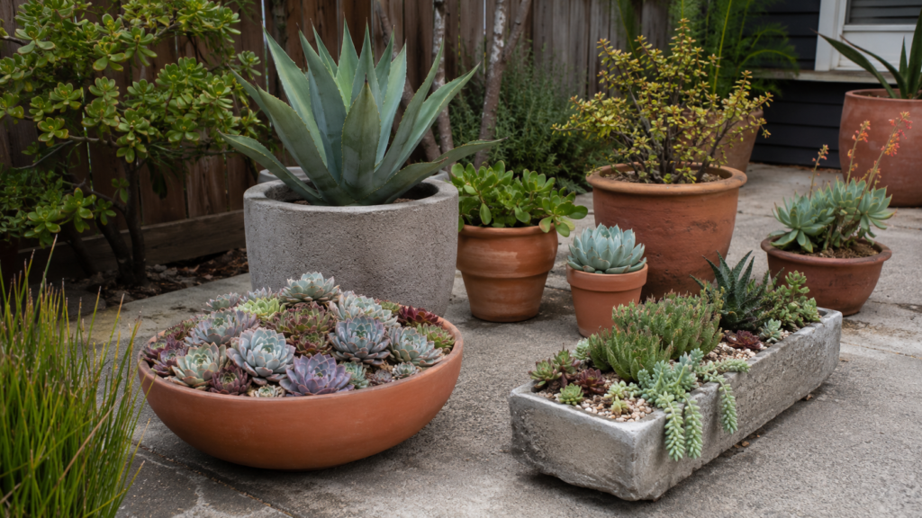 Outdoor Succulent Planter Ideas