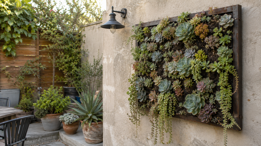  Succulent wall