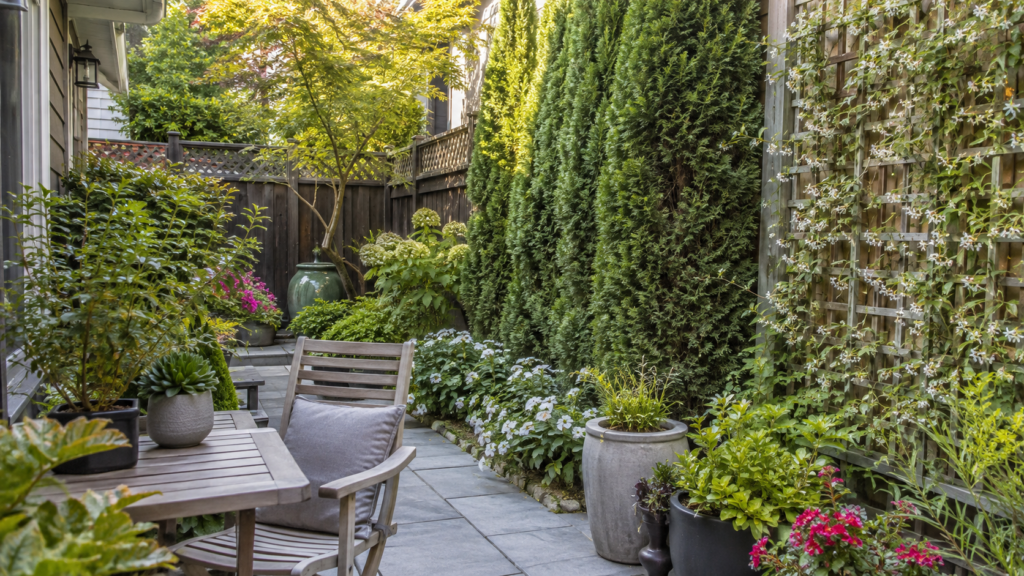 Small backyard plant ideas