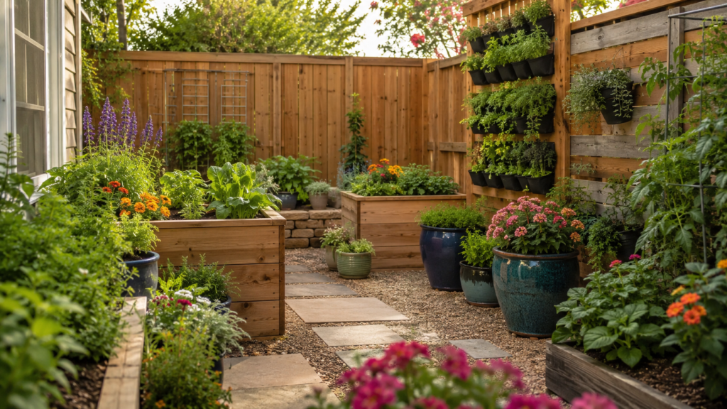 Backyard planter ideas