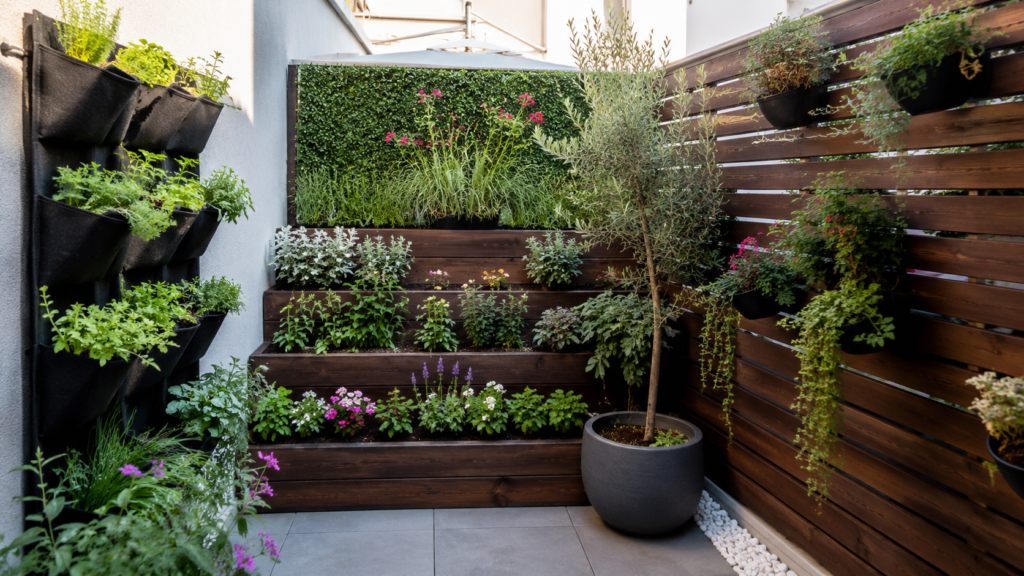 Corner planter ideas