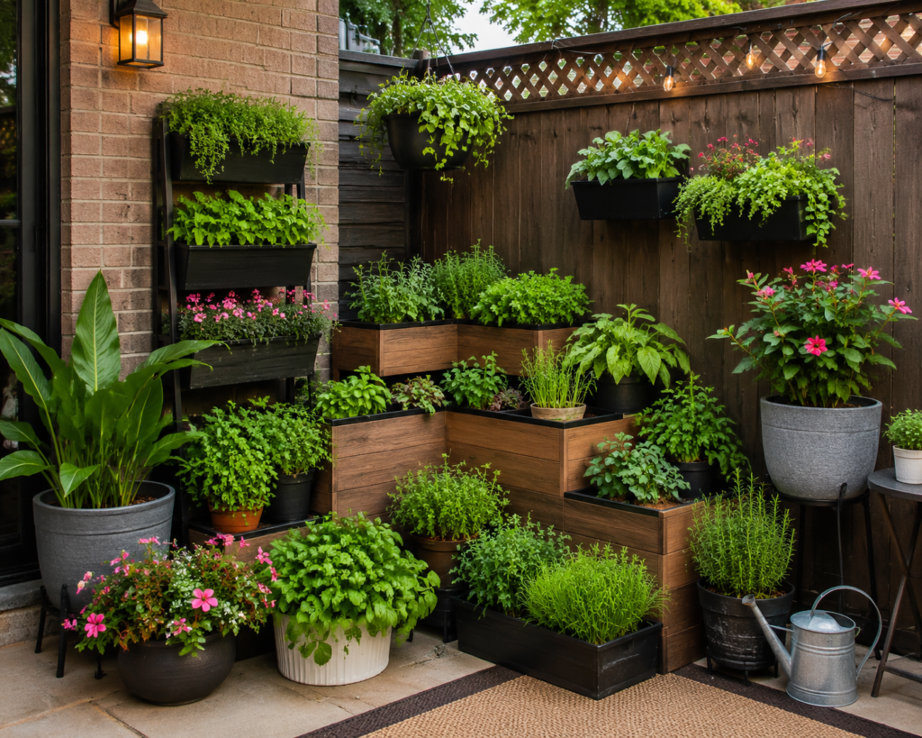 Small-space gardening