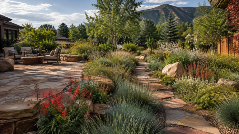 Utah backyard xeriscape ideas with native plants