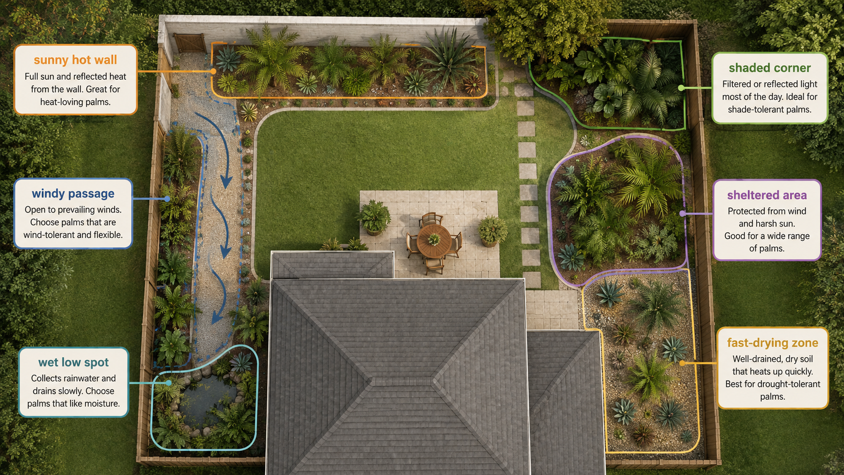 backyard microclimates