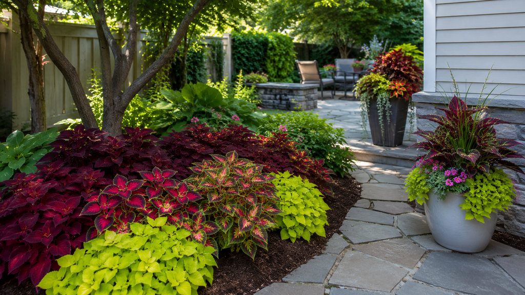 Backyard Planting Ideas With Coleus