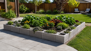 cinder block planter ideas