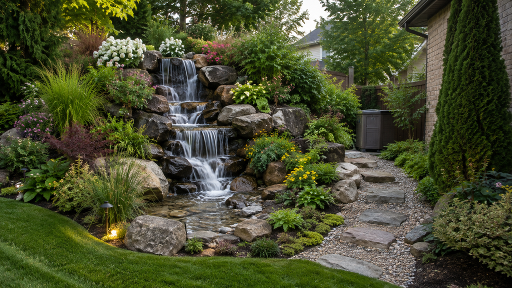 Waterfall service access