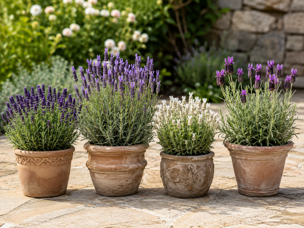 Lavender varieties for pots.