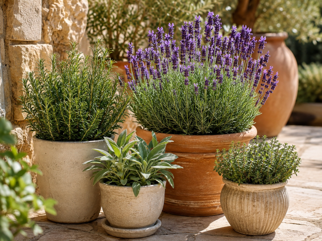 Lavender planter ideas outdoor.