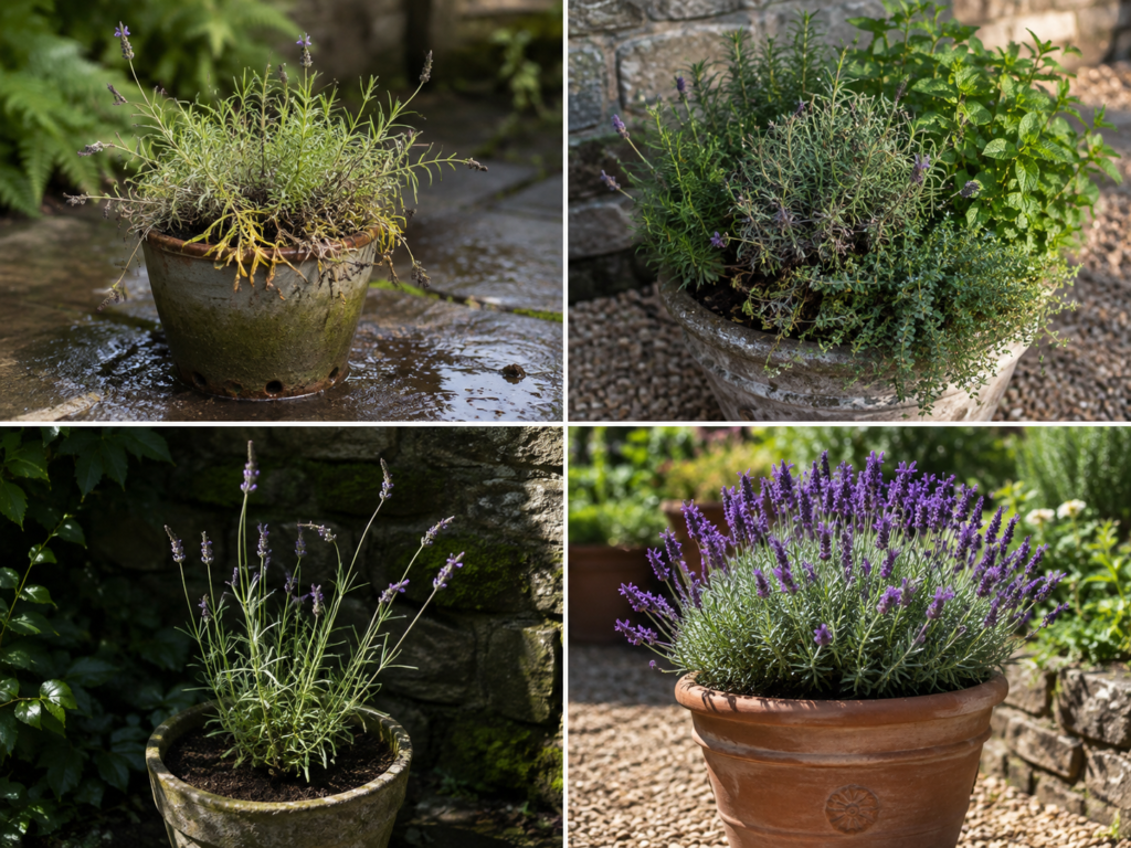 Lavender planter mistakes.