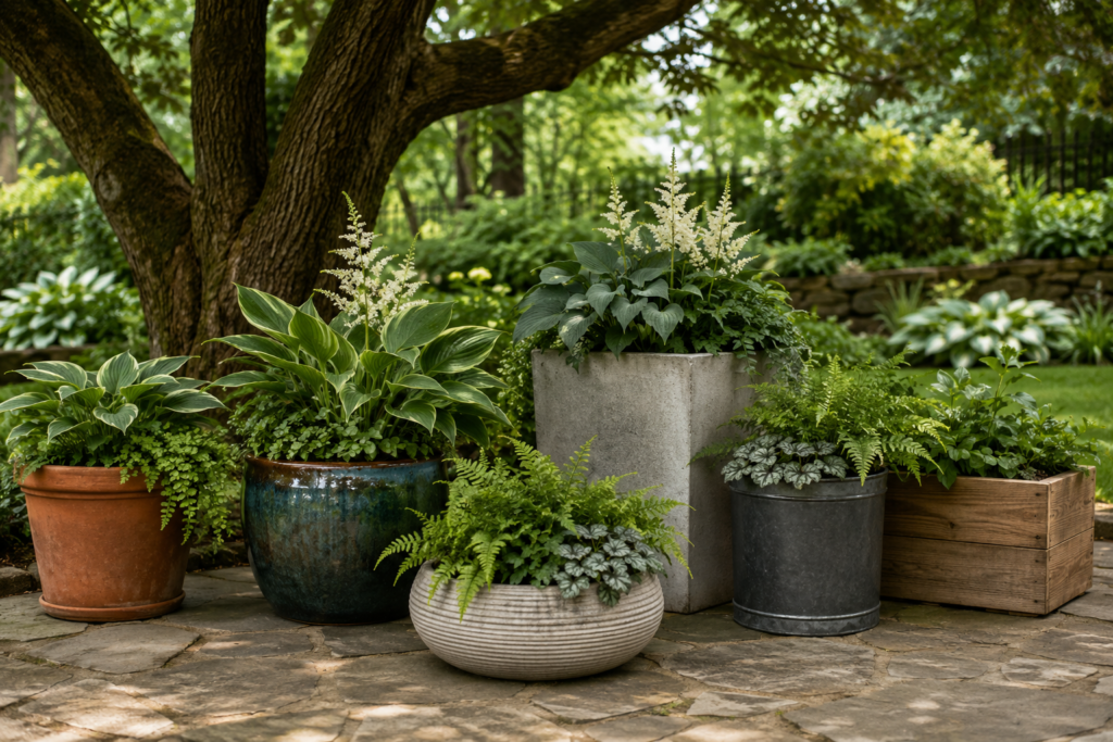 Planter materials.