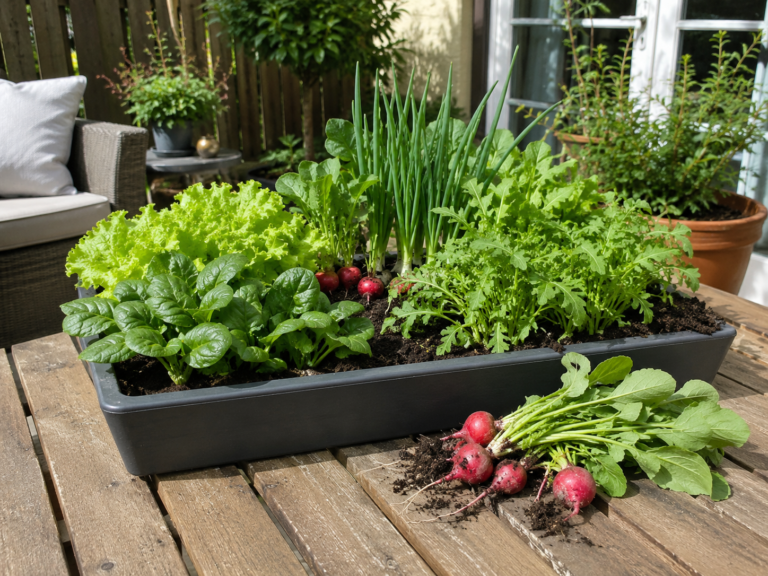 Vegetables for Shallow Planters.